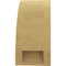 Ekena Millwork 5-inch W x 6-inch D x 10-inch H Ozark Rough Cedar Woodgrain TimberThane Knee Brace, Primed BRCUR05X06X10OZKRCPR - alternate 2
